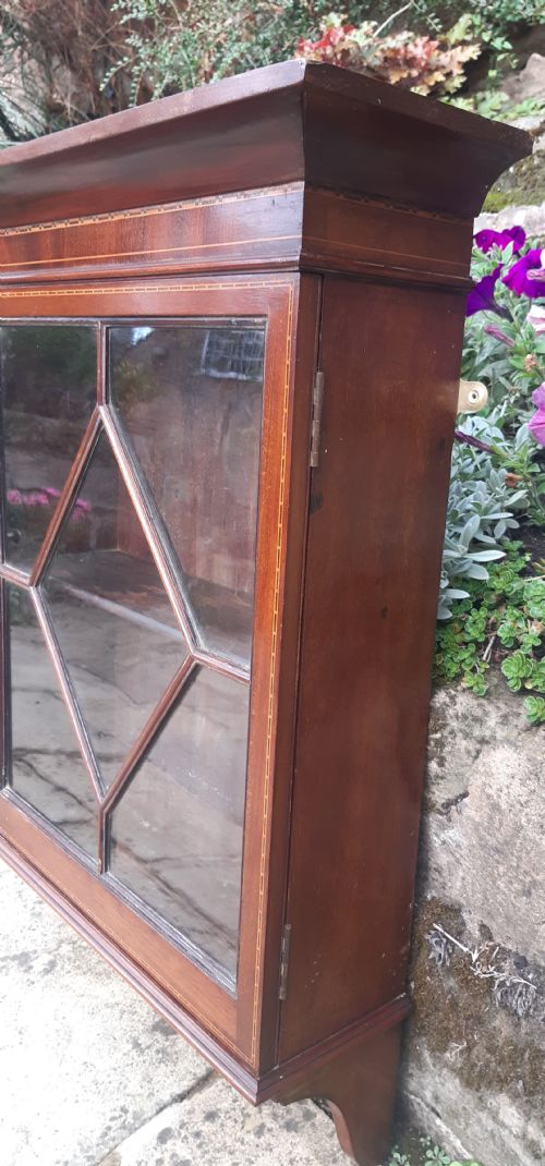 SUPER EDWARDIAN DISPLAY WALL CABINET - ADDITIONAL PHOTO 5