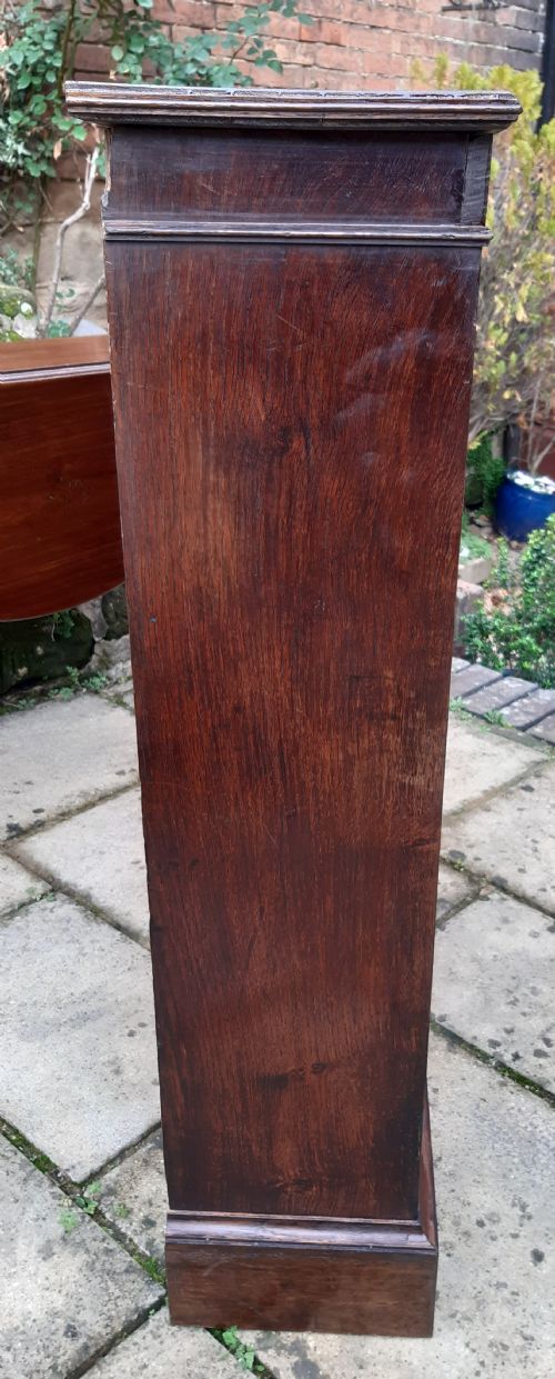 GEORGIAN OAK BOOKCASE - ADDITIONAL PHOTO 7