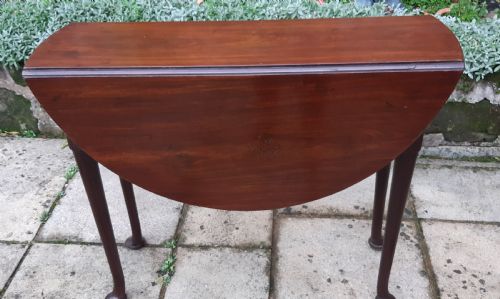 SMALL DROP LEAF TABLE GEORGIAN - ADDITIONAL PHOTO 6