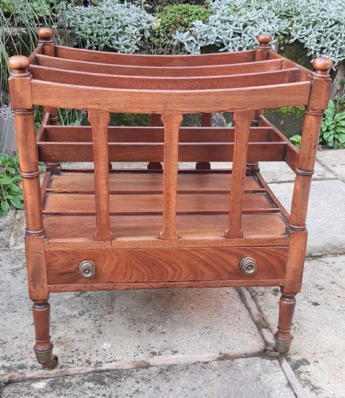 georgian canterbury - CATEGORY: ANTIQUE FURNITURE - DATED 1800