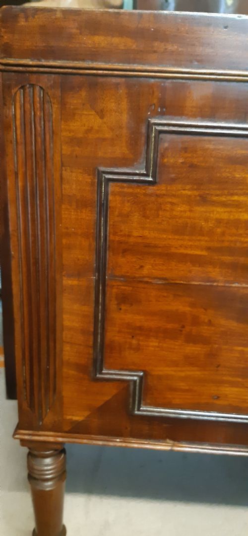 A RARE AND BEAUTIFUL WINE COOLER OR CELLARETTE - ADDITIONAL PHOTO 6