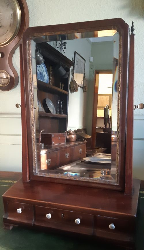 BEAUTIFUL TOILET DRESSING TABLE MIRRORGEORGIAN - ADDITIONAL PHOTO 4