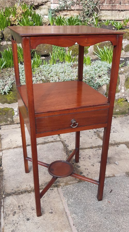 georgian bedside table - CATEGORY: ANTIQUE CABINETS - DATED 1800