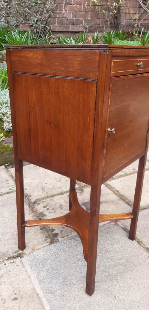 BESIDE CUPBOARD TABLE MAHOGANY - ADDITIONAL PHOTO 4