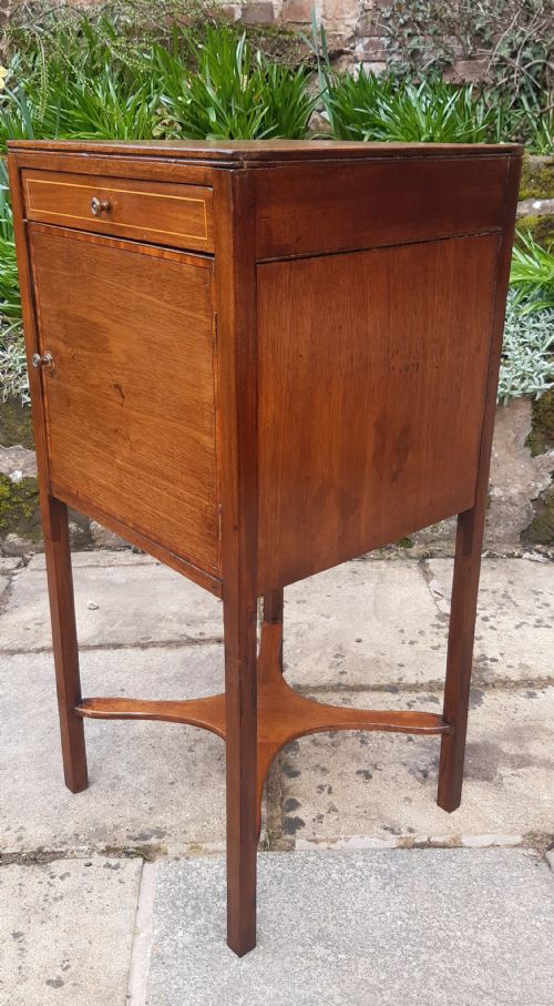 BESIDE CUPBOARD TABLE MAHOGANY - ADDITIONAL PHOTO 5