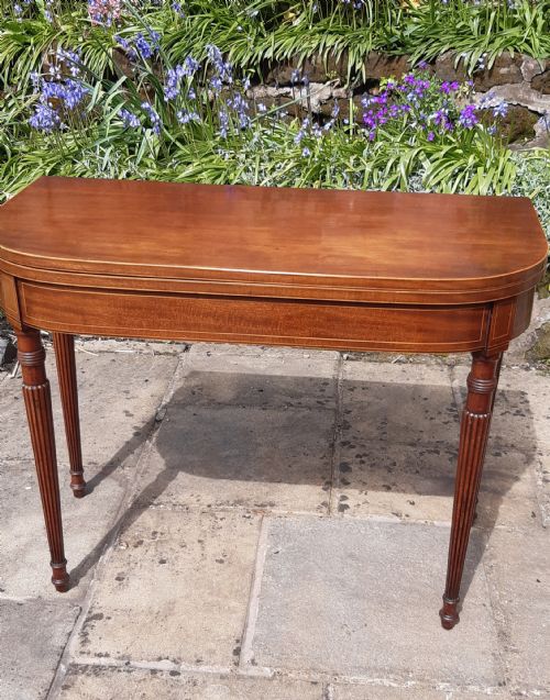 georgian tea hall table - CATEGORY: ANTIQUE TABLES - DATED REGENCY