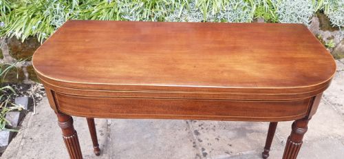 GEORGIAN TEA HALL TABLE - ADDITIONAL PHOTO 1