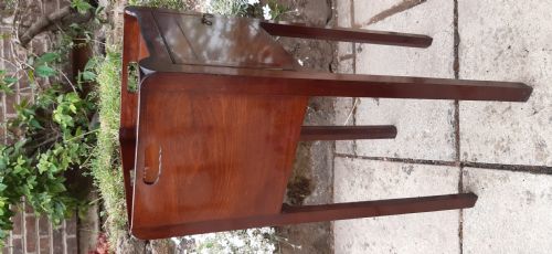 GEORGIAN MAHOGANY BEDSIDE POT CUPBOARD - ADDITIONAL PHOTO 4