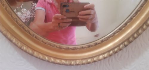 OVAL GILT MIRROR 19TH CENTURY - ADDITIONAL PHOTO 3