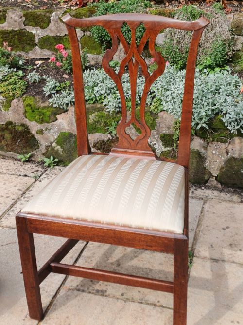 chippendale period 18th century mahogany chair georgian - CATEGORY: ANTIQUE CHAIRS - DATED 18TH CENTURY