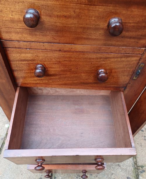 SMALL WELLINGTON CHEST MAHOGANY - ADDITIONAL PHOTO 3
