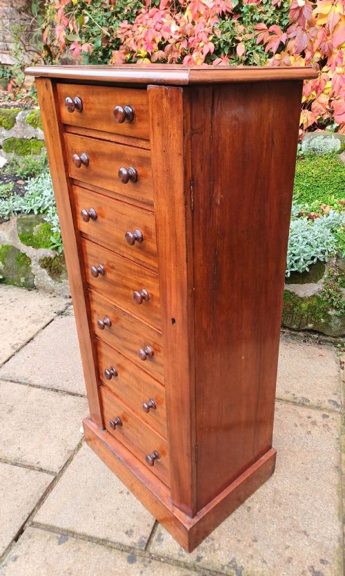 SMALL WELLINGTON CHEST MAHOGANY - ADDITIONAL PHOTO 5