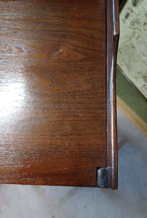 BEDSIDE TABLE WASHSTAND GEORGIAN MAHOGANY - ADDITIONAL PHOTO 9
