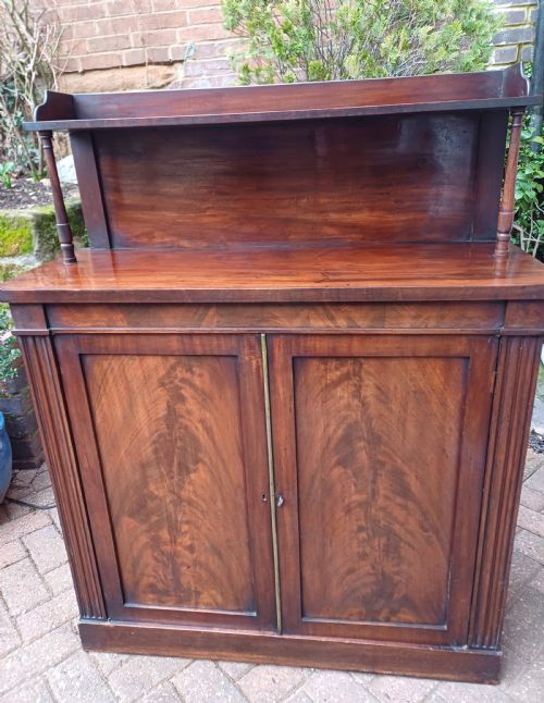 mahogany chiffonier regency - CATEGORY: ANTIQUE SIDEBOARDS - DATED REGENCY