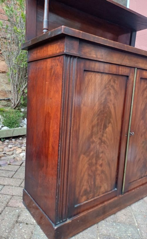 MAHOGANY CHIFFONIER REGENCY - ADDITIONAL PHOTO 5