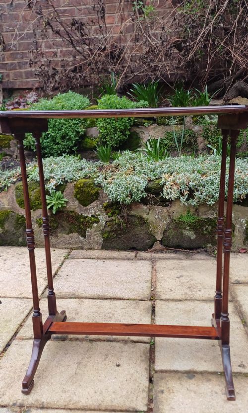 EDWARDIAN INLAID OCCASIONAL TABLE MAHOGANY - ADDITIONAL PHOTO 2