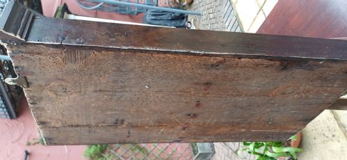 GEORGIAN SMALL OAK CORNER CUPBOARD - ADDITIONAL PHOTO 4