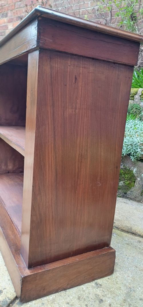 SMALL MAHOGANY BOOKCASE VICTORIAN - ADDITIONAL PHOTO 3