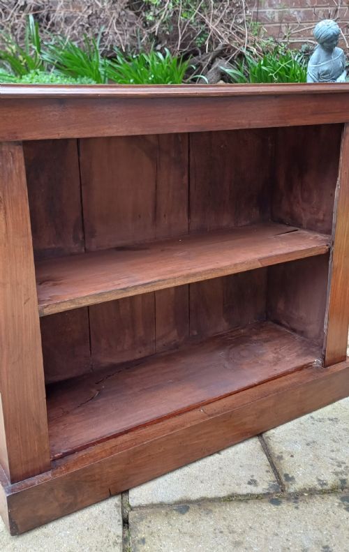 SMALL MAHOGANY BOOKCASE VICTORIAN - ADDITIONAL PHOTO 6