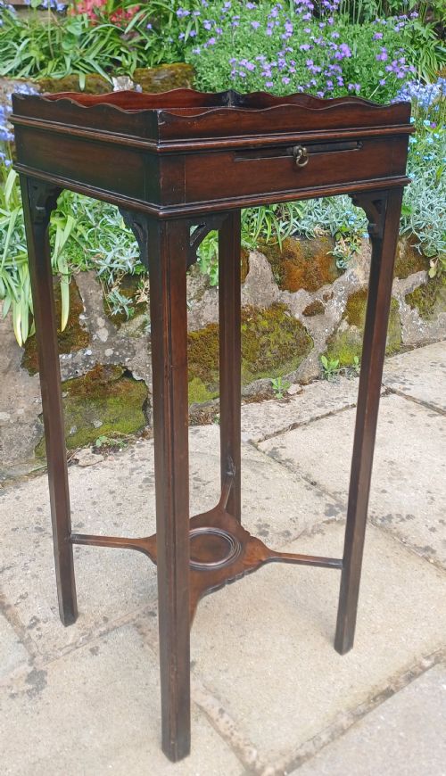 EARLY 19TH CENTURY URN KETTLE STAND MAHOGANY - ADDITIONAL PHOTO 2