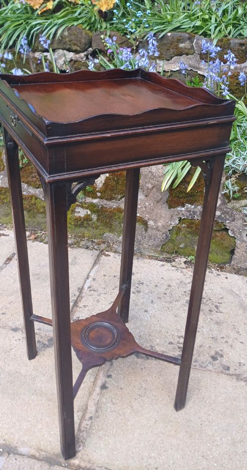 EARLY 19TH CENTURY URN KETTLE STAND MAHOGANY - ADDITIONAL PHOTO 5