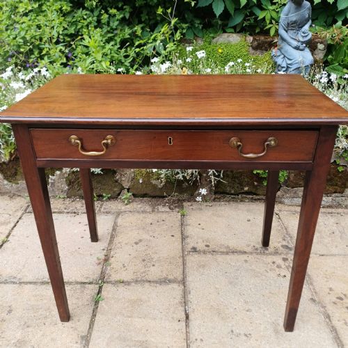 georgian side writing table - CATEGORY: ANTIQUE TABLES - DATED 18TH CENTURY