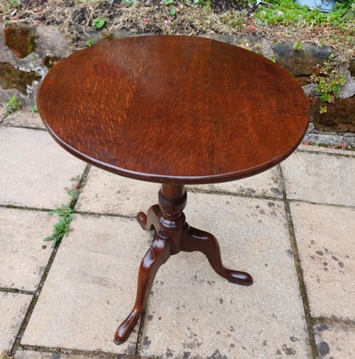 SMALL OAK TRIPOD - ADDITIONAL PHOTO 3