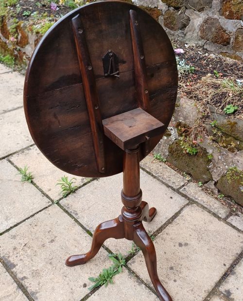 SMALL OAK TRIPOD - ADDITIONAL PHOTO 6