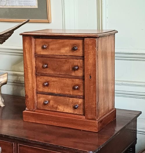 MINATURE CHEST JEWELLERY CHEST OF DRAWERS - ADDITIONAL PHOTO 2
