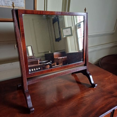 georgian dressing table mirror - CATEGORY: ANTIQUE MIRRORS - DATED 1800