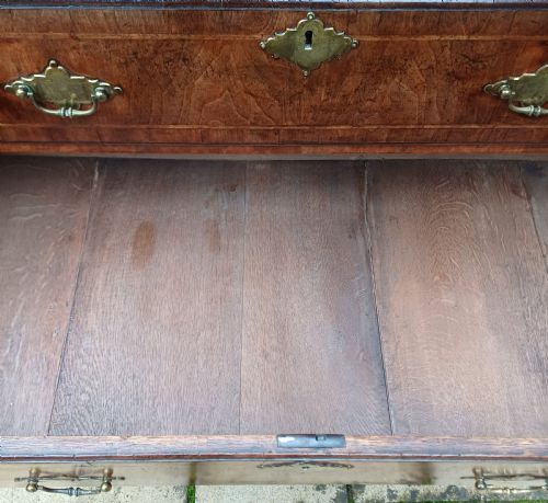 BEAUTIFUL EARLY 18TH CENTURY WALNUT CHEST ON CHEST - ADDITIONAL PHOTO 6
