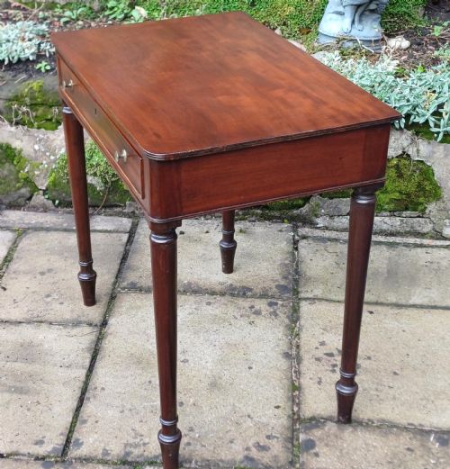 ELEGANT SMALL GEORGIAN SIDE TABLE MAHOGANY - ADDITIONAL PHOTO 5