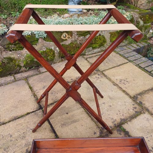BUTLER'S TRAY ON STAND - ADDITIONAL PHOTO 5