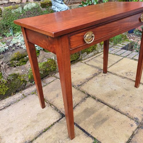 GEORGIAN MAHOGANY SIDE TABLE - ADDITIONAL PHOTO 3