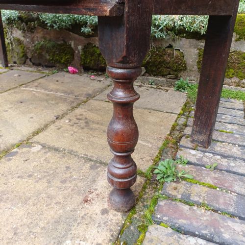 OAK DRESSER BASE LATE 17TH CENTURY - ADDITIONAL PHOTO 6