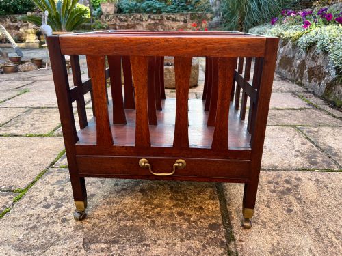 18th Century Mahogany Canterbury