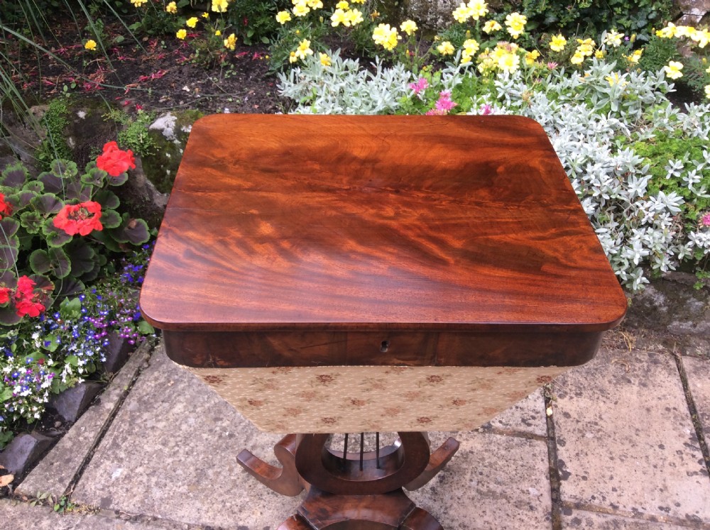 Regency Sewing table View III