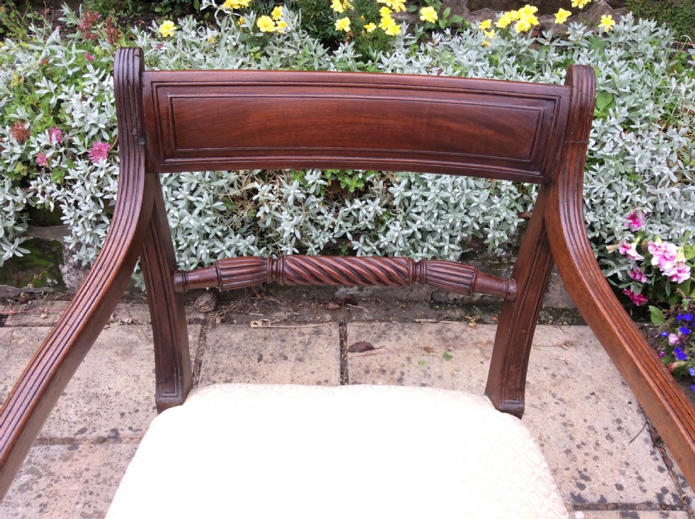Regency elbow, carver, armchair  View III