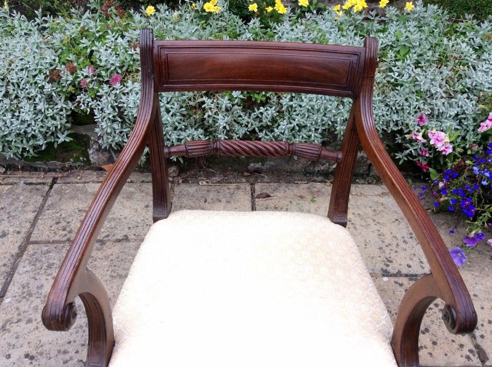 Regency elbow, carver, armchair  View IV
