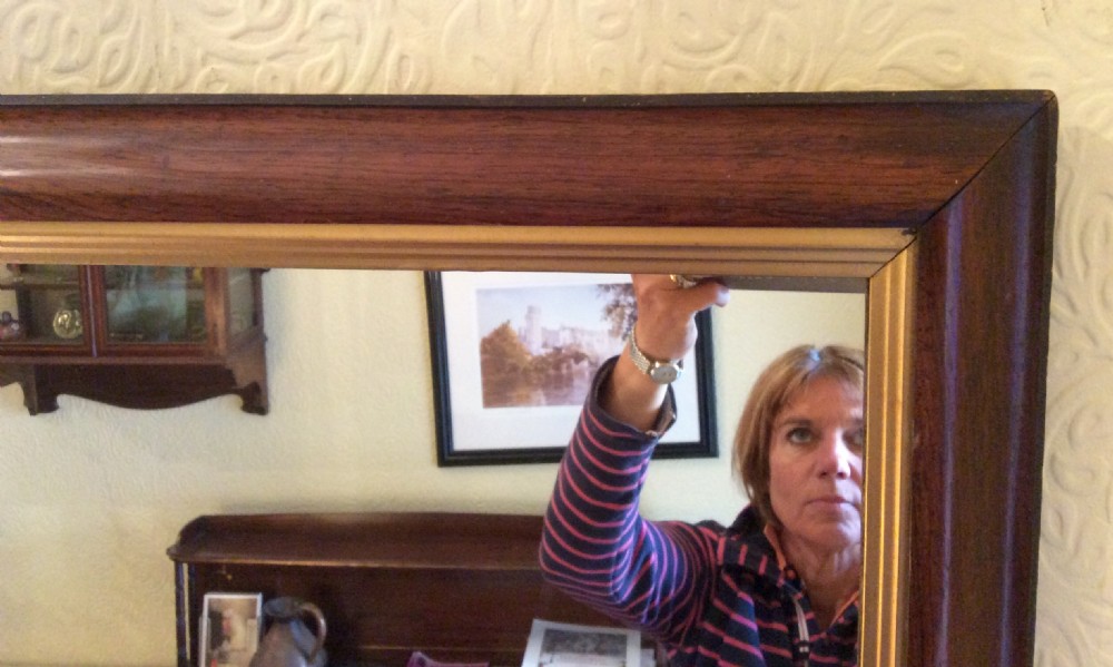 Victorian rosewood mirror View IV