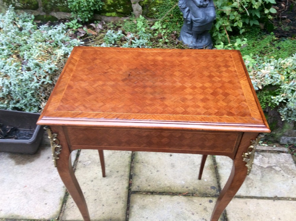Small French side table View II