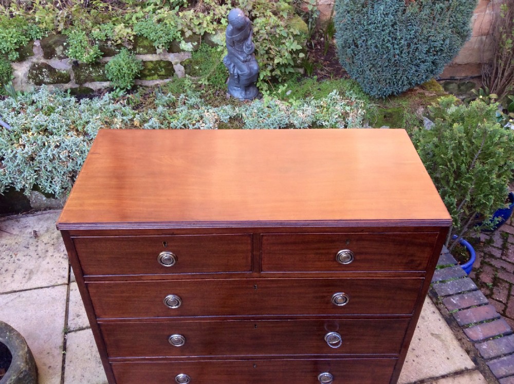 Regency Mahogany chest of drawers View III