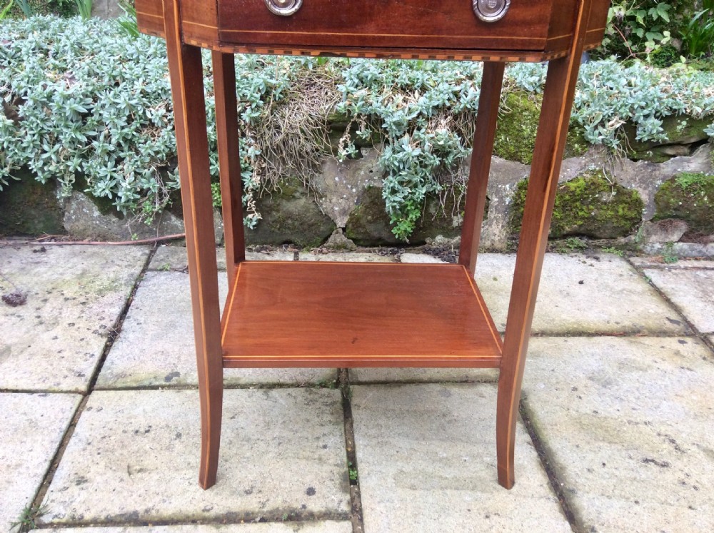 Small inlaid lamp, occasional table View IX