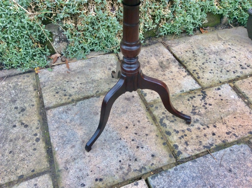Small tripod wine table Georgian  View III