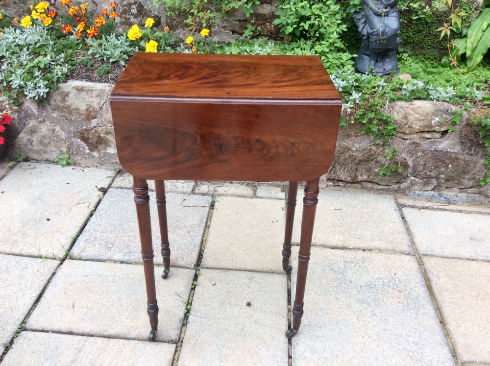 Regency Pembroke worktable View IV