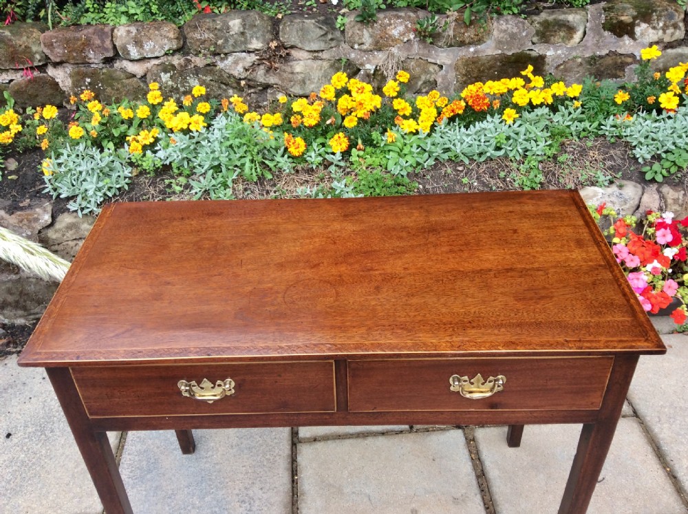 Georgian mahogany side table View X