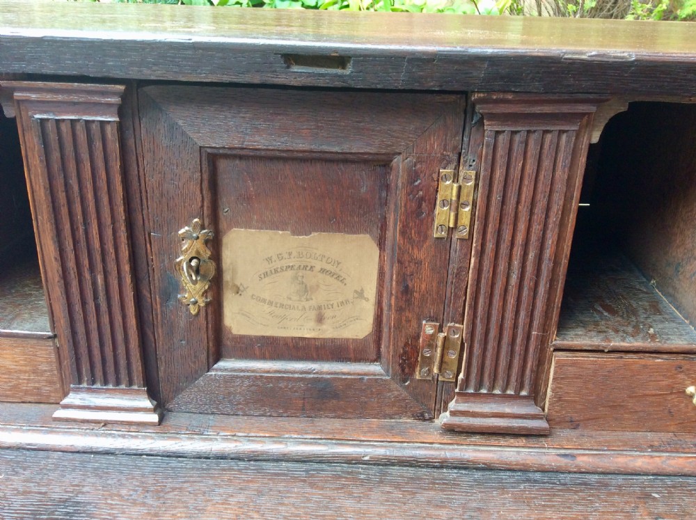 Georgian oak bureau View IV