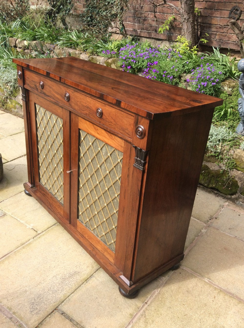 Regency, Rosewood chiffonier. View V