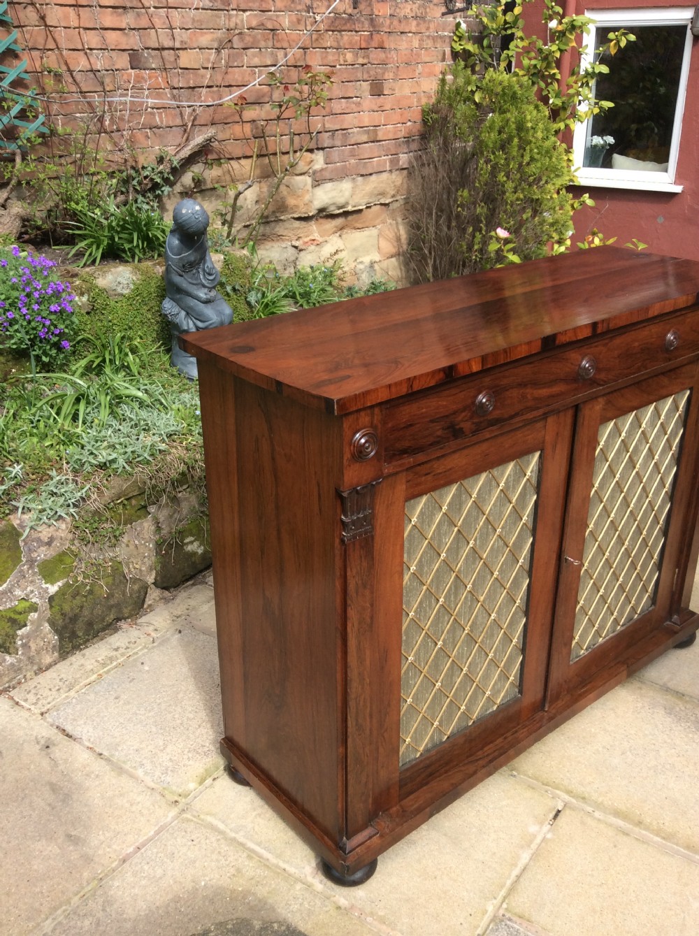Regency, Rosewood chiffonier. View VI