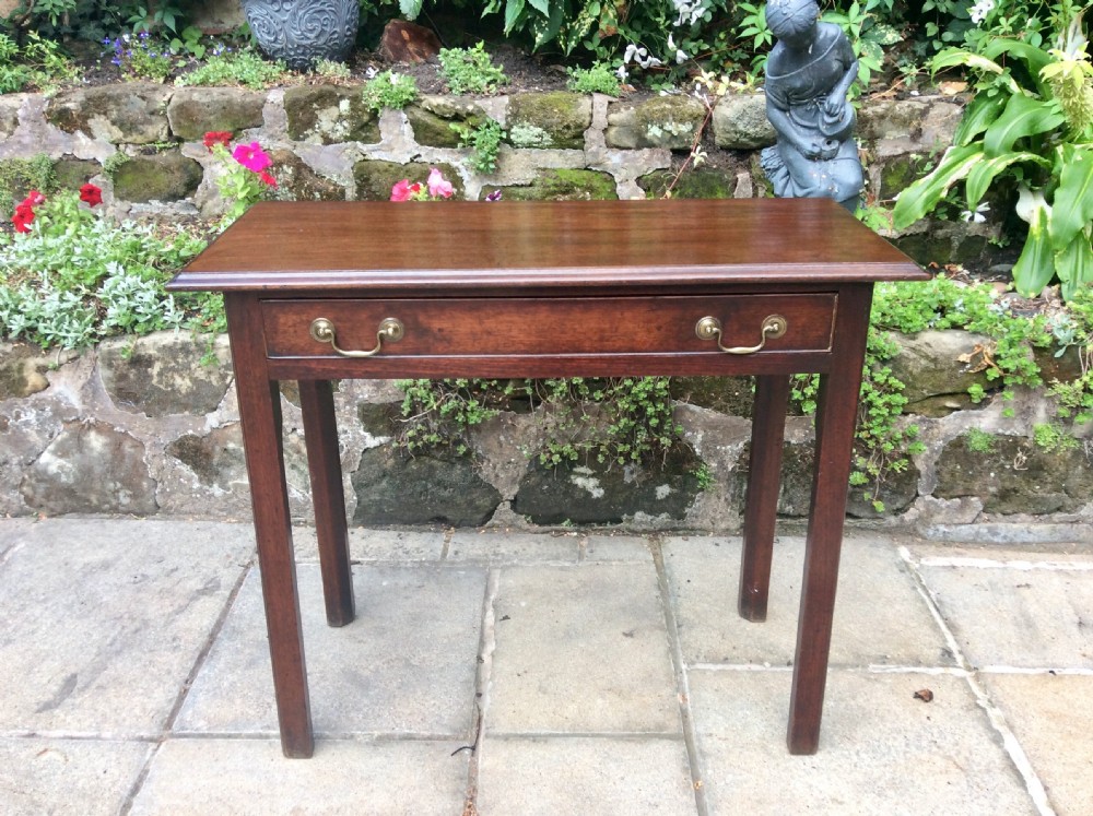 Narrow Georgian side or hall table
